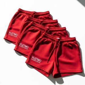 Red Shorts – Vliztmo Women Wear