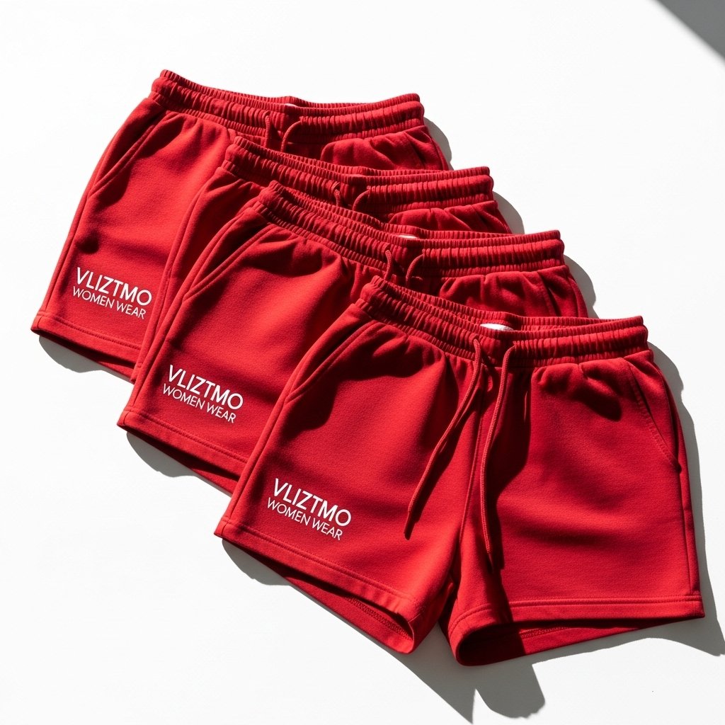 Red Shorts – Vliztmo Women Wear