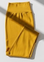 Yellow Leggings – Vliztmo Women Wear - Image 3