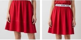 Red Skirt – Vliztmo Women Wear - Image 3