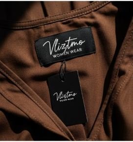 Brown Maxi Dress – Vliztmo Women Wear - Image 4