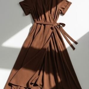 Red Wrap Dress – Vliztmo Women Wear