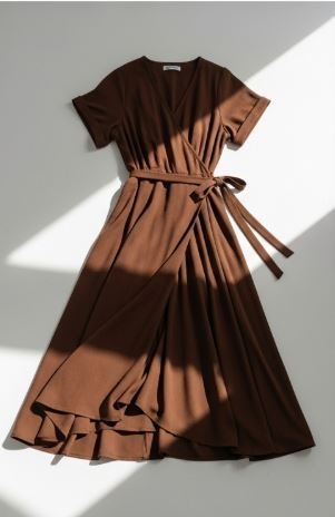 Red Wrap Dress – Vliztmo Women Wear