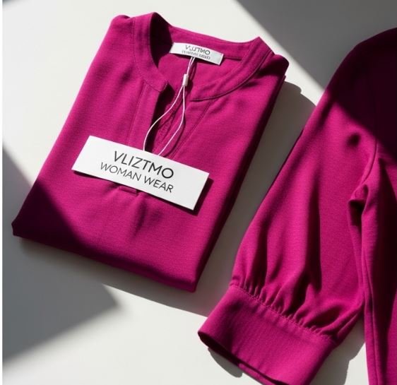 Magenta Blouse – Vliztmo Women Wear - Image 4