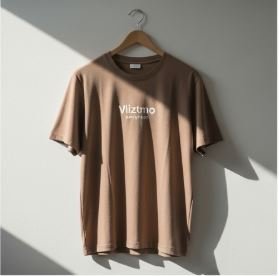 Light Brown T-Shirt – Vliztmo Women Wear