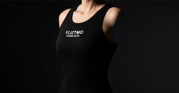Black Tank Top – Vliztmo Women Wear - Image 3
